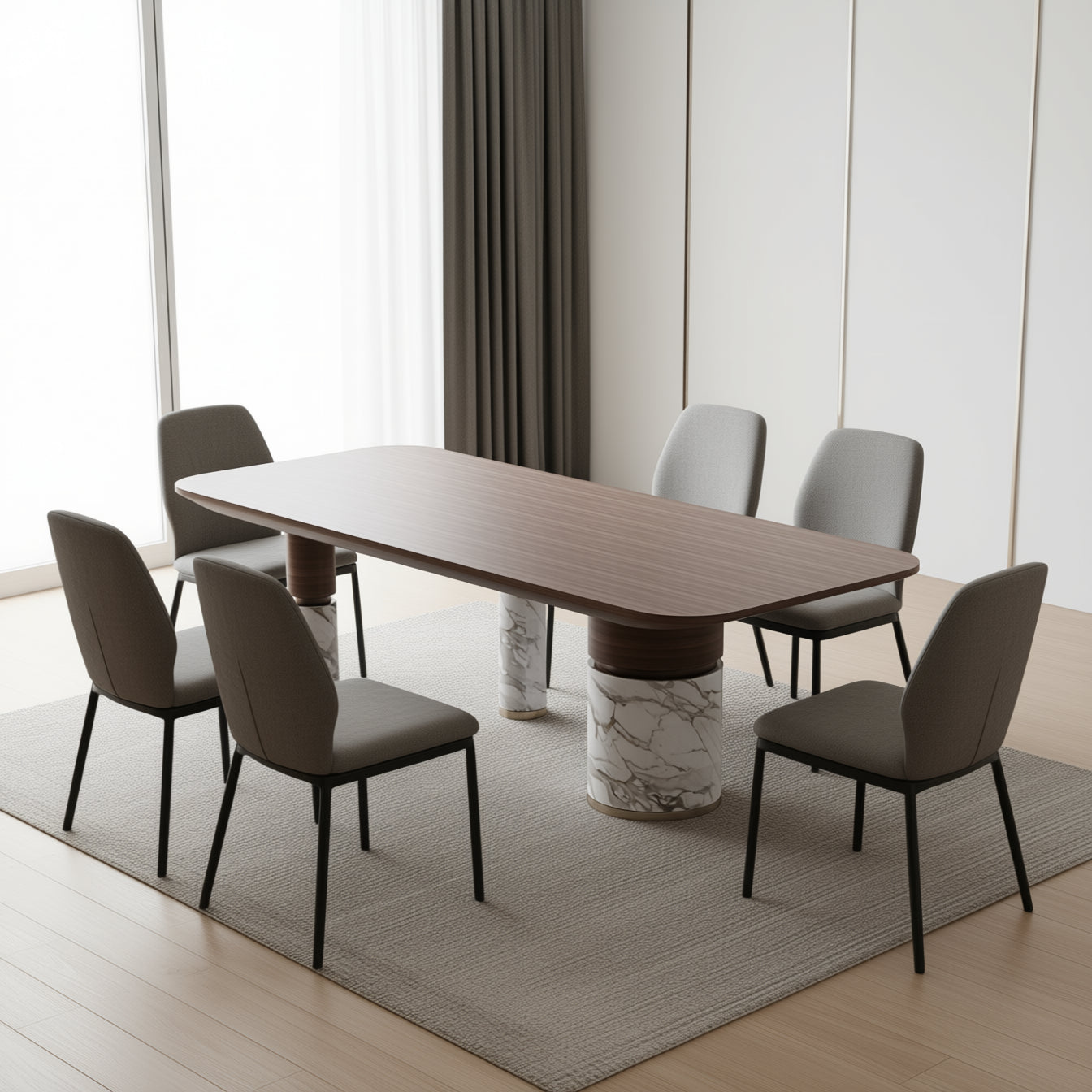 Turkish Walnut Dining Table