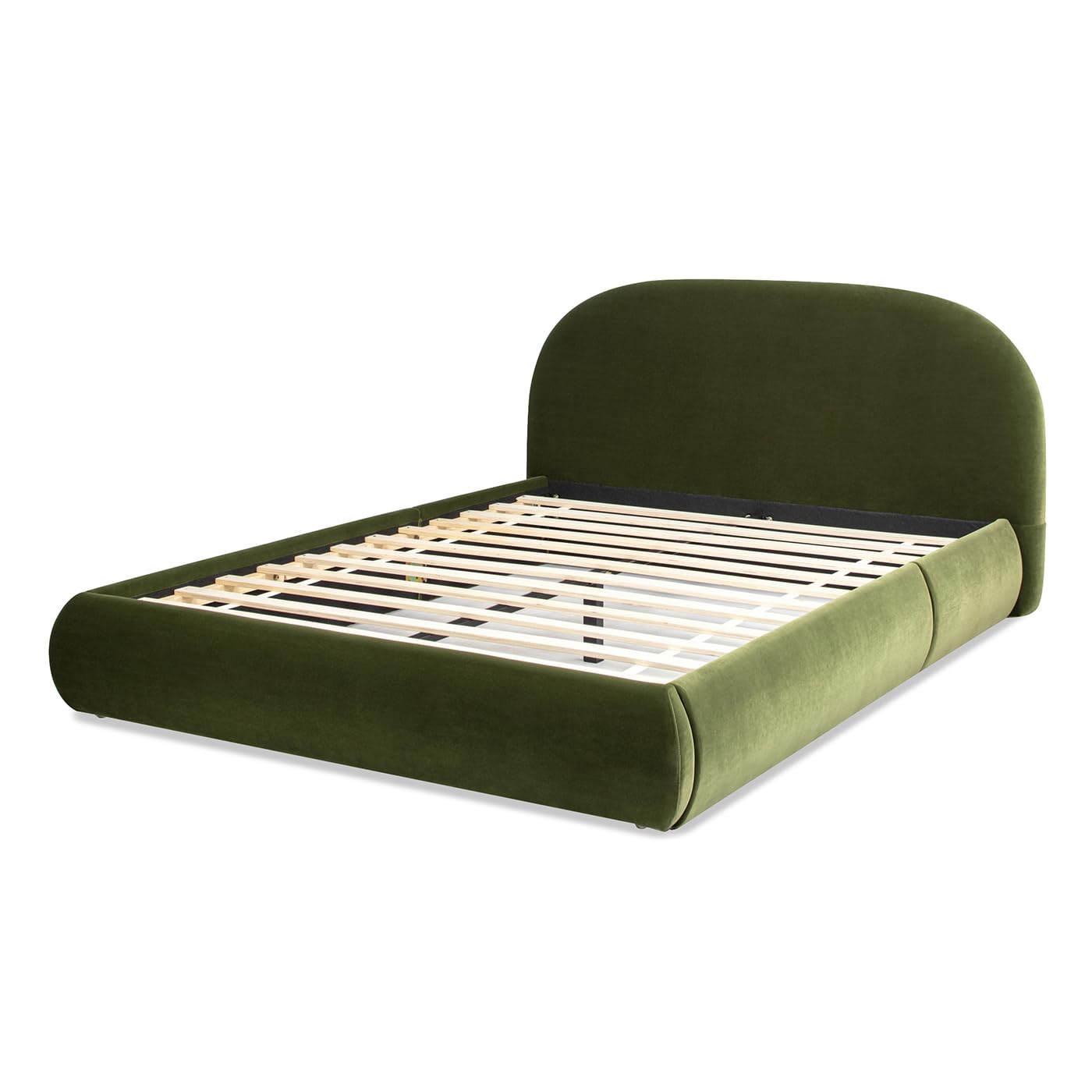 Olive Wooden Master Bed