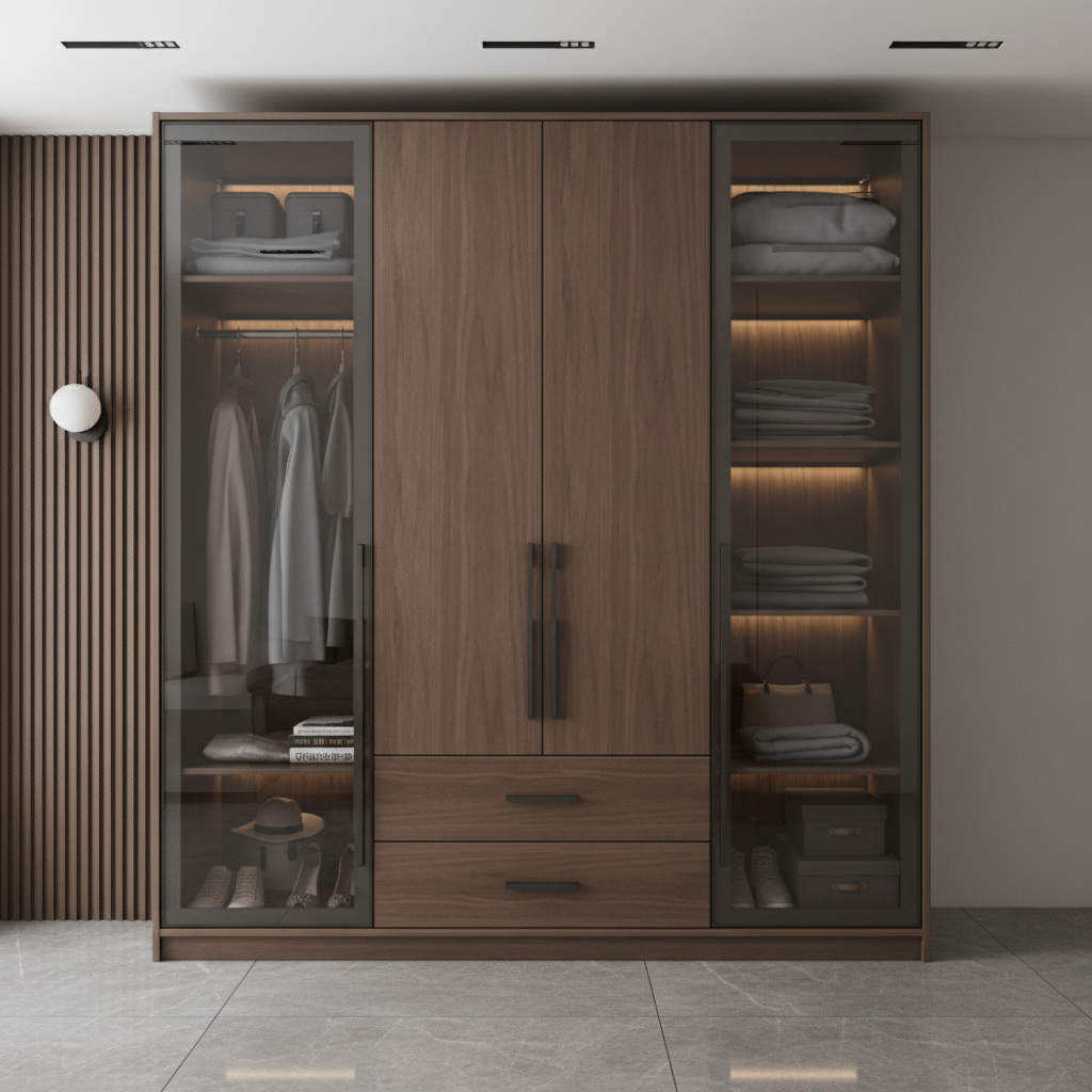 Wood-Centered LED Dressing Unit