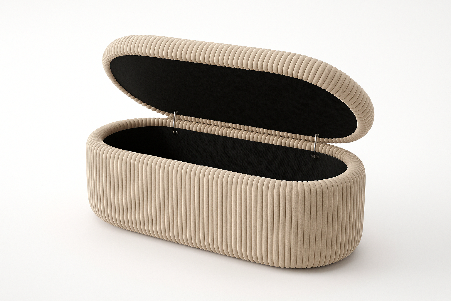 Beige Backless Banket