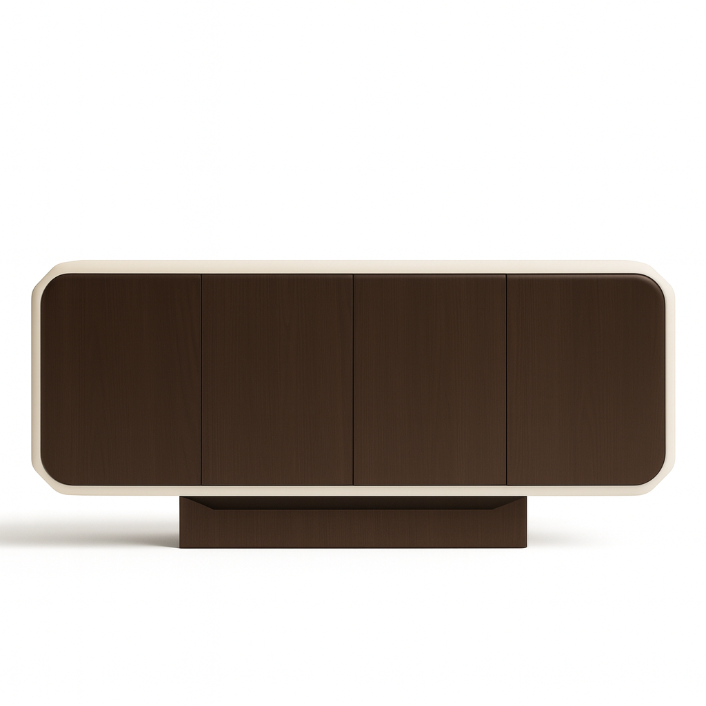 Dark Oak & White Buffet