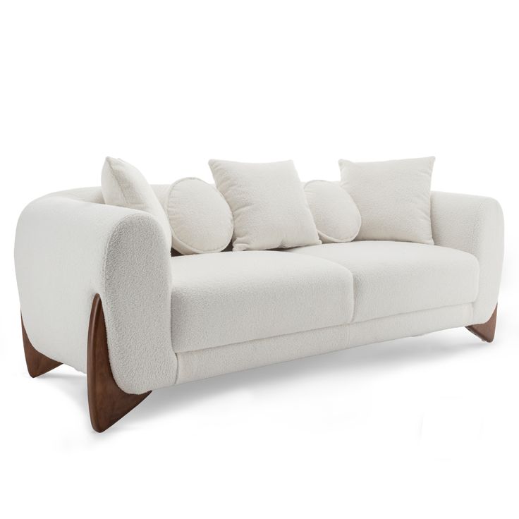 Beige Luxe 3-Seater Sofa