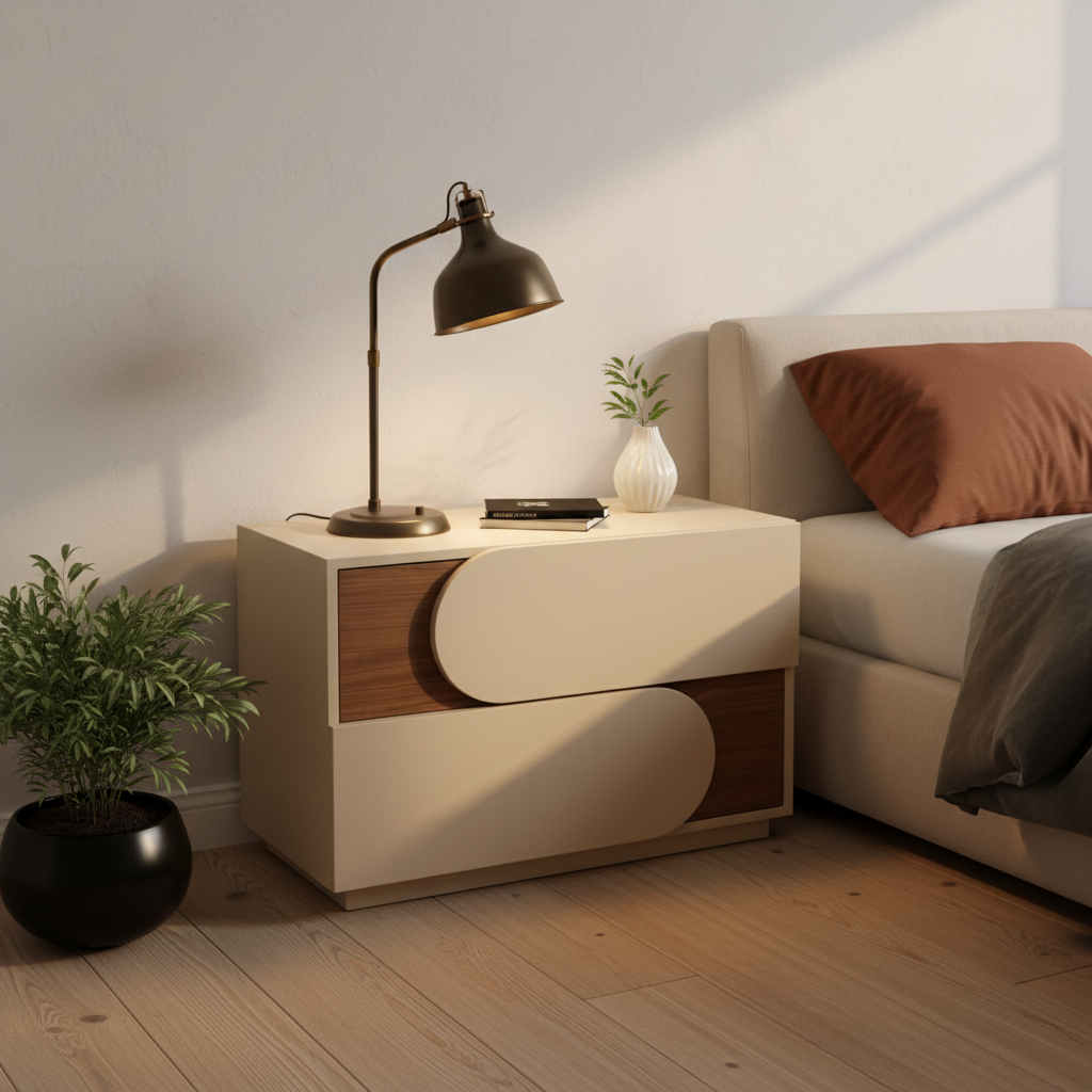 Classic Wood Bedside