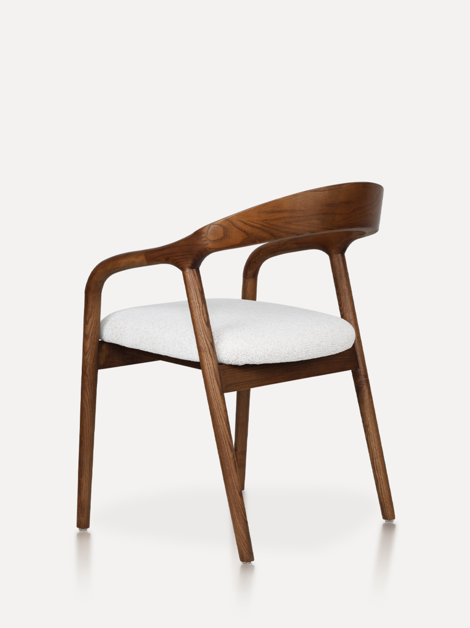 Beige Upholstered Dining Chair